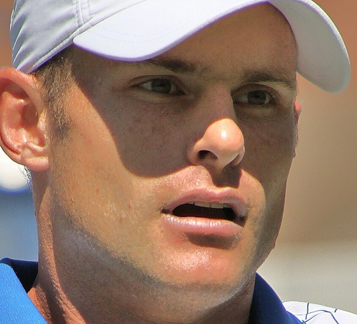 Andy Roddick, ancien champion de tennis américain, portrait