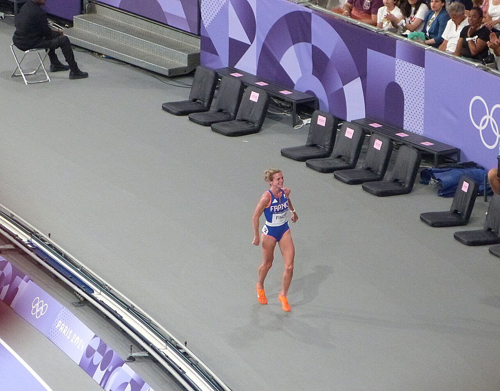 Alice Finot sur la piste aux couleurs de la France