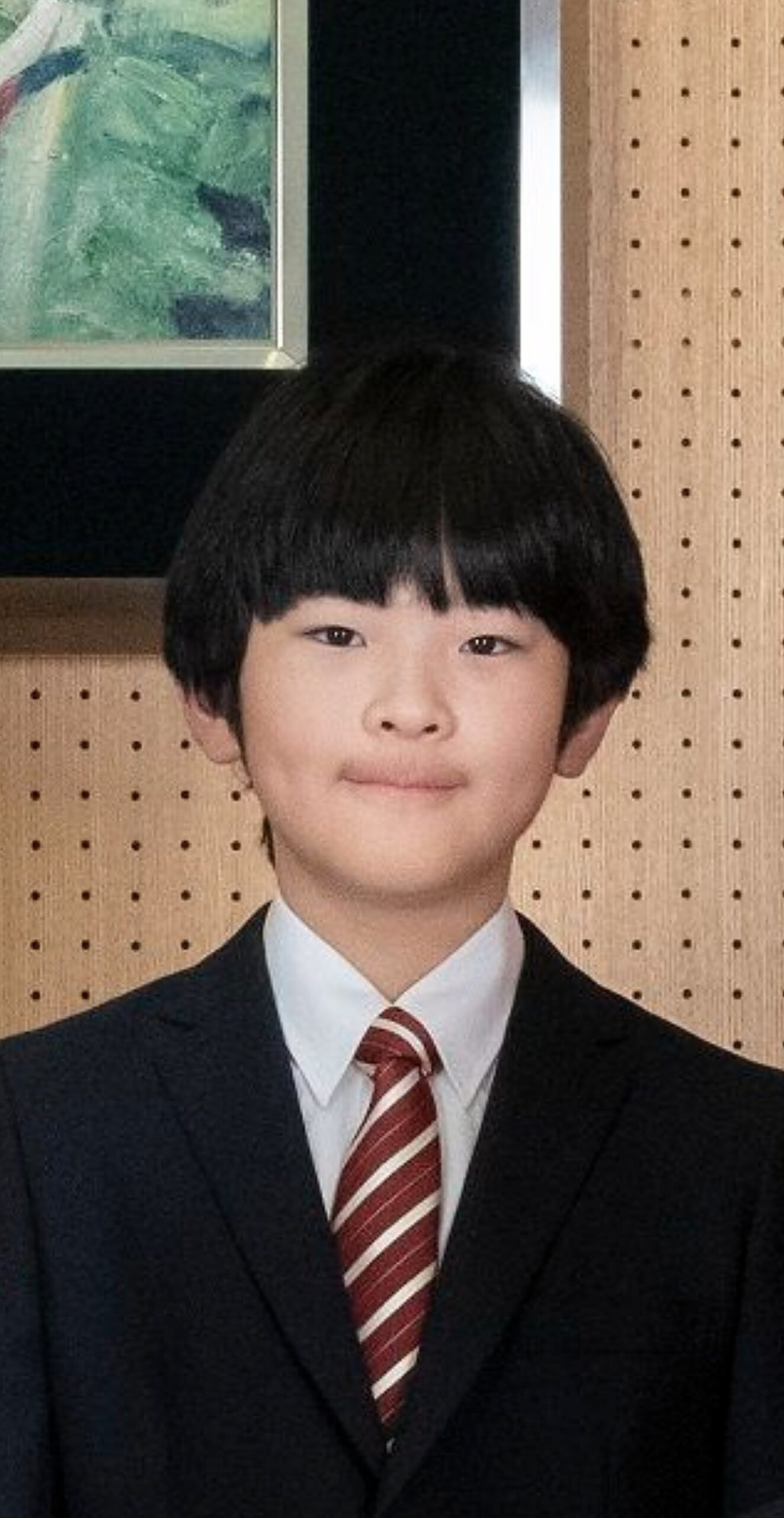Le prince Hisahito du Japon, portrait officiel