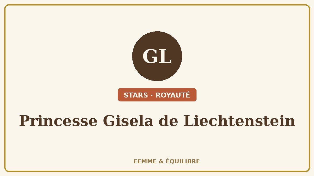 La princesse Gisela de Liechtenstein appelée aux finances du Vatican : le parcours d&rsquo;une femme qui a fait de la rigueur un art