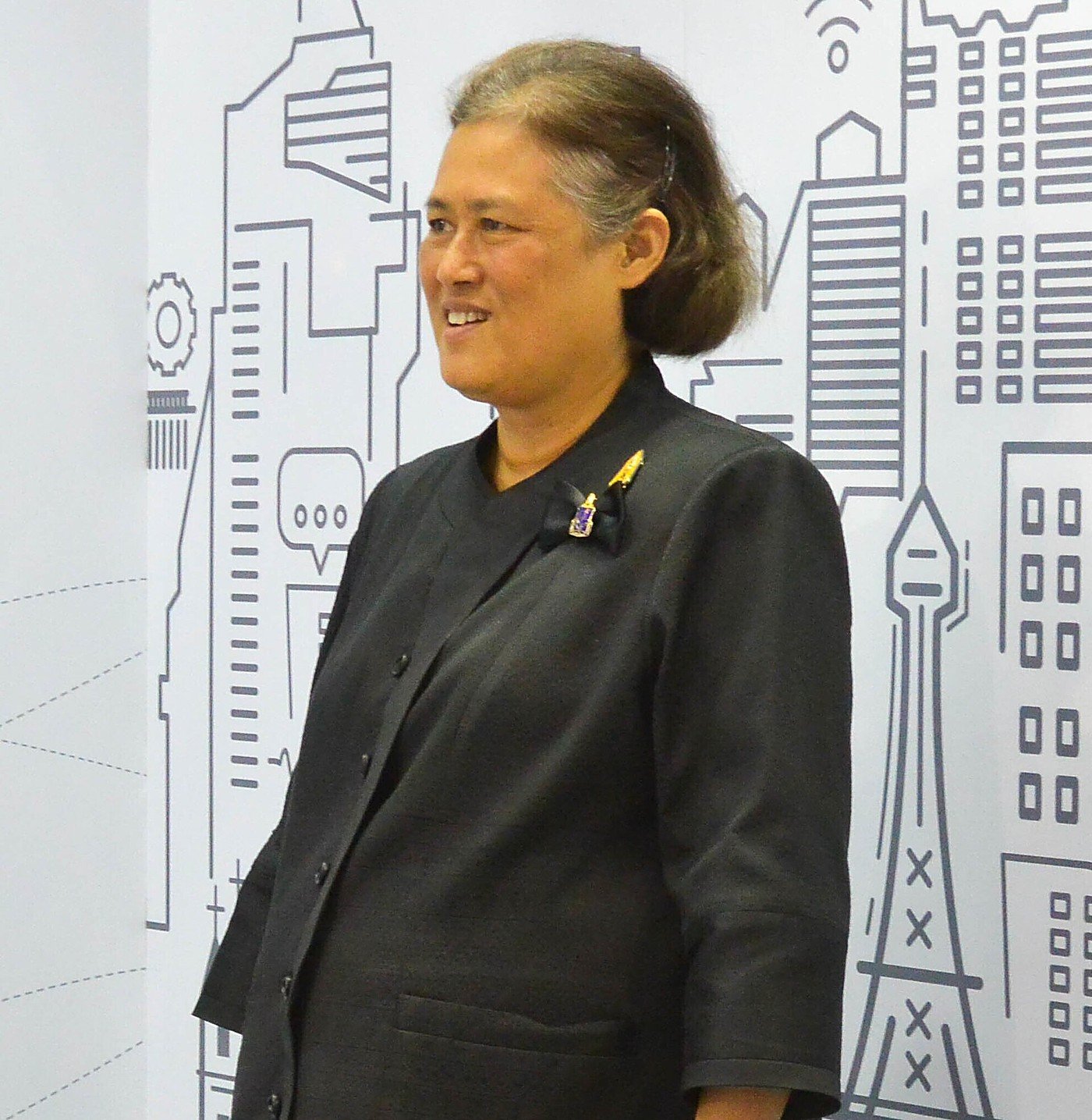 La princesse Maha Chakri Sirindhorn de Tha&iuml;lande