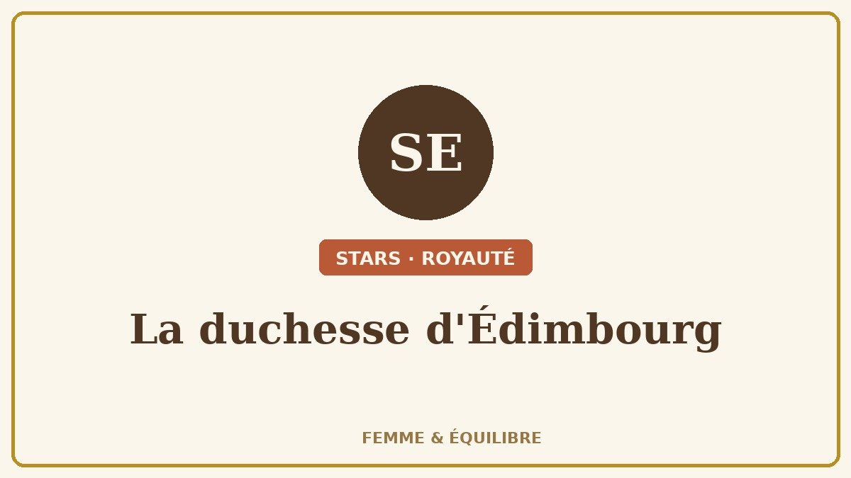 La duchesse d&rsquo;Édimbourg auprès des personnes en situation de handicap en Écosse : la force tranquille d&rsquo;une présence attentive