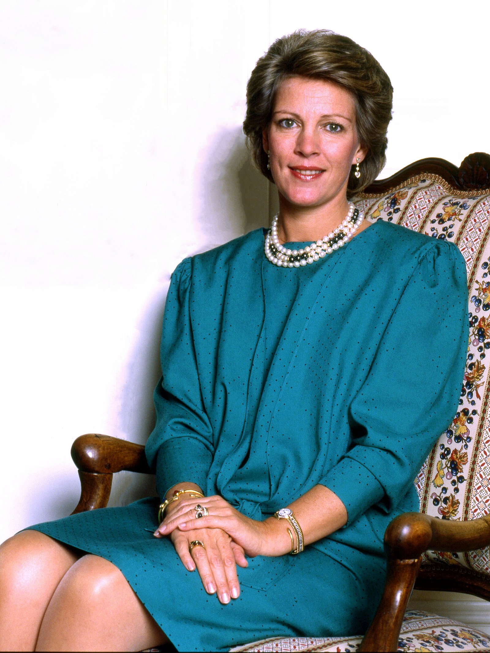 La reine Anne-Marie de Grèce, portrait
