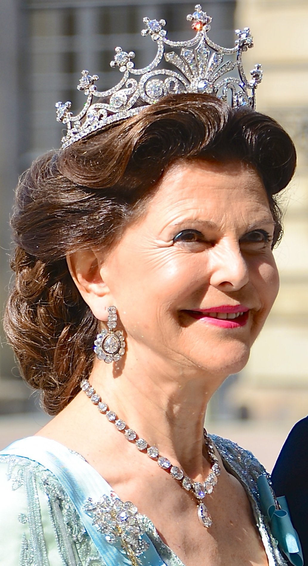 La reine Silvia de Suède, portrait