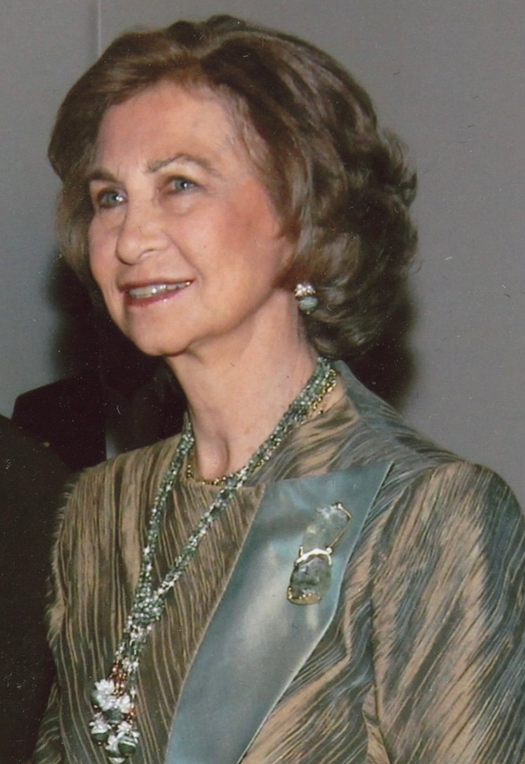 La reine Sofía d’Espagne, portrait