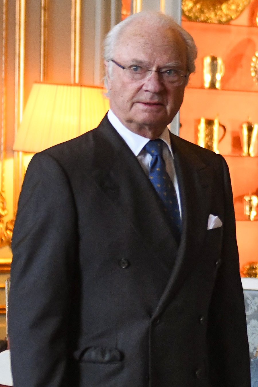 Portrait du roi Carl XVI Gustaf de Suède